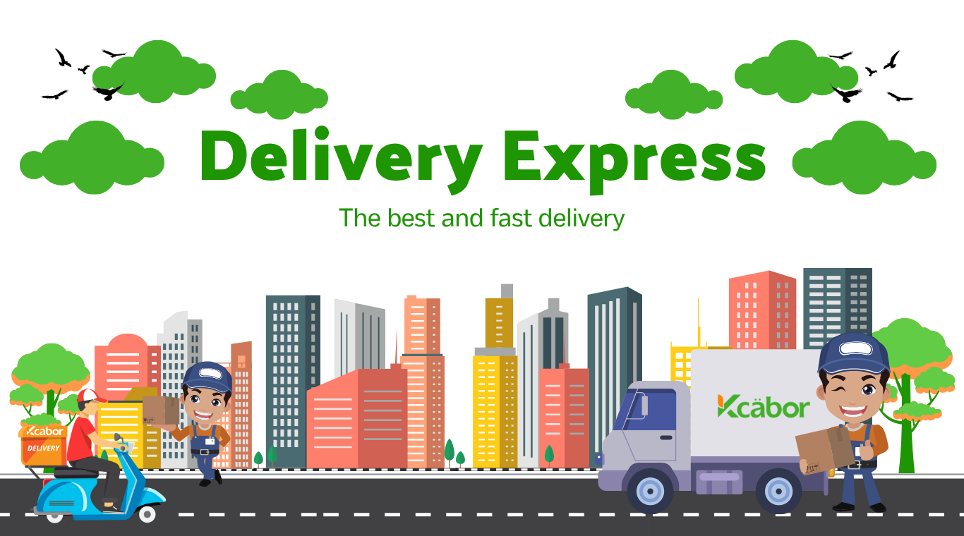 Kcabor Delivery Express in the city